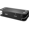 VEVOR Black Wall Mount Styling Station Classic Locking 2 Drawers Storage Beauty Salon Equipment 5 Hair Dryer Holes Locking Cabinet for Beauty Salon or