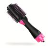 Hair Dryer Brush Blow Dryer Brush In One, 4 In 1 Styling Tools Blow Dryer With Ceramic Oval Barrel, Hair Dryer And Styler Volumizer, Hot Air Brush Hai