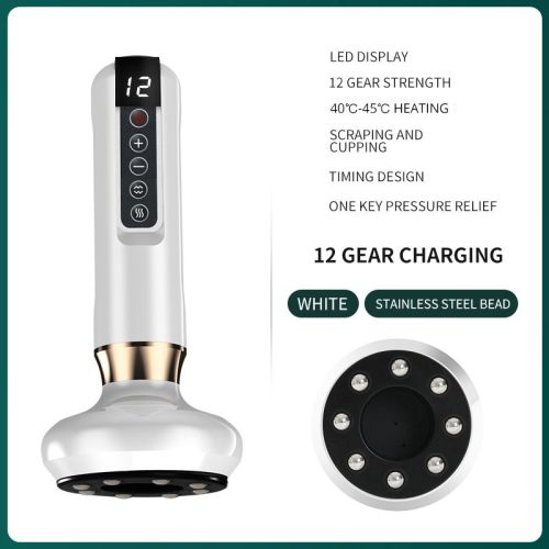 Electric Cupping Massager Vacuum Suction Cup GuaSha Anti Cellulite Beauty Health Scraping Infrared Heat Slimming Massage Therapy Electric Cupping Massager Vacuum Suction Cup GuaSha Anti Cellulite Beauty Health Scraping Infrared Heat Slimming Massage Therapy