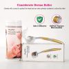 Derma Roller 192Pcs Titanium Microneedles Facial Roller Acne Scars Anti-aging Needling w/ Storage Container