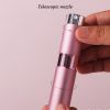8 ml 15 ml Reusable Metal Perfume Bottle Cosmetic Spray Bottle Portable Empty Bottle Container Travel Sub-bottle Liner Glass